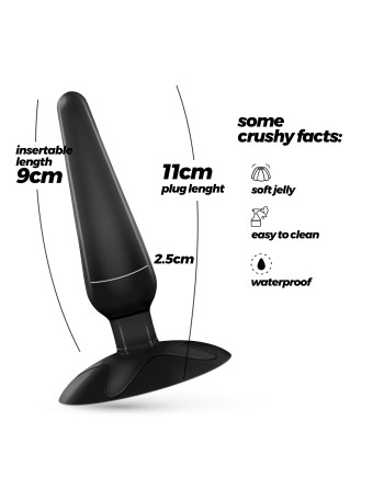 PLUG ANAL JOLLY PLUG PRETO CRUSHIOUS
