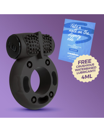 ANEL PARA O PÉNIS COM BALA VIBRATÓRIA BOOSTER CRUSHIOUS