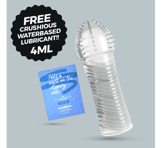 MANGA PARA O PÉNIS RIBBED CRUSHIOUS