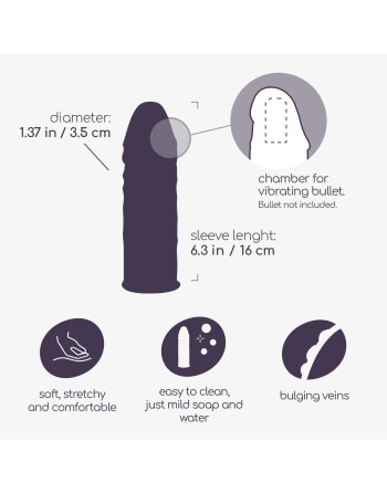 FUNDA PARA EL PENE CON EXTENSIÓN DICK NORRIS CRUSHIOUS