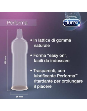 PRESERVATIVOS DUREX PERFORMA 6 UNIDADES