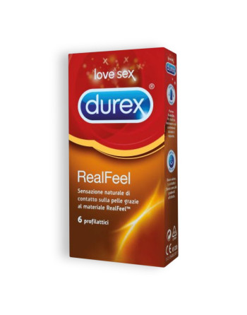 PRESERVATIVOS DUREX REAL FEEL 6 UNIDADES