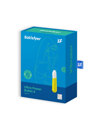 BALA VIBRADORA ULTRA POWER BULLET 4 SATISFYER AMARILLO