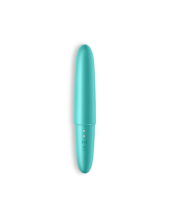 BALA VIBRADORA ULTRA POWER BULLET 6 SATISFYER TURQUESA