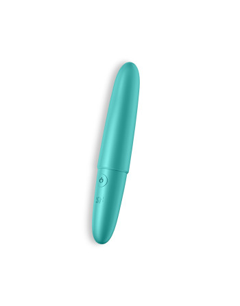 BALA VIBRADORA ULTRA POWER BULLET 6 SATISFYER TURQUESA