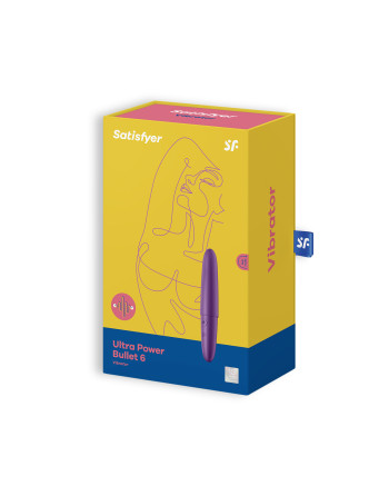 BALA VIBRADORA ULTRA POWER BULLET 6 SATISFYER MORADO
