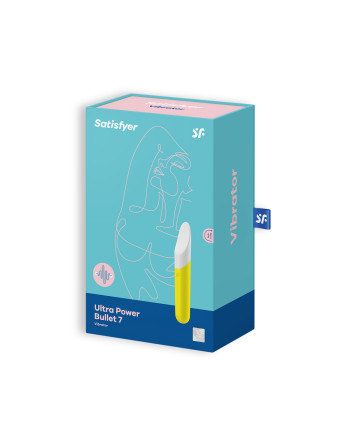 BALA VIBRADORA ULTRA POWER BULLET 7 SATISFYER AMARILLO