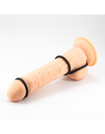 BANDOLEROS CONJUNTO DE ANILLOS DE SILICONA PARA EL PENE CRUSHIOUS