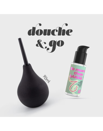 DOUCHE & GO DUCHA ANAL 90ML CON LUBRICANTE ANAL 50ML CRUSHIOUS