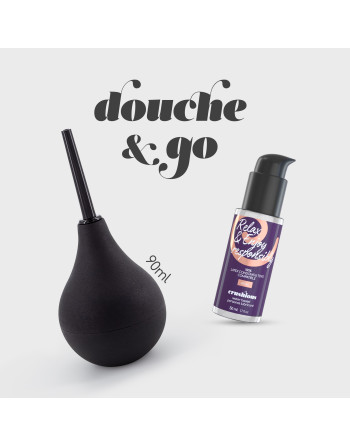DOUCHE & GO DUCHA ANAL 90ML CON LUBRICANTE ANAL 50ML CRUSHIOUS