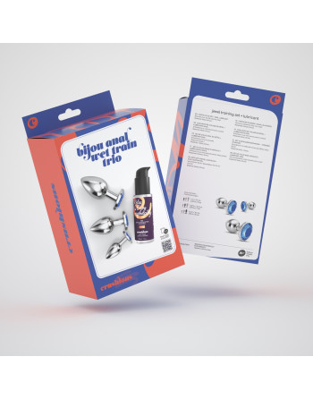 BIJOU ANAL WET TRAIN TRIO CRUSHIOUS AZUL