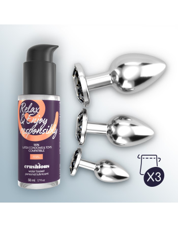 BIJOU ANAL WET TRAIN TRIO CRUSHIOUS NEGRO