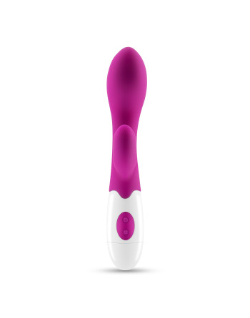VIBRADOR COM ESTIMULADOR DE CLITÓRIS CHERIE E LUBRIFICANTE À BASE DE ÁGUA INCLUÍDO CRUSHIOUS