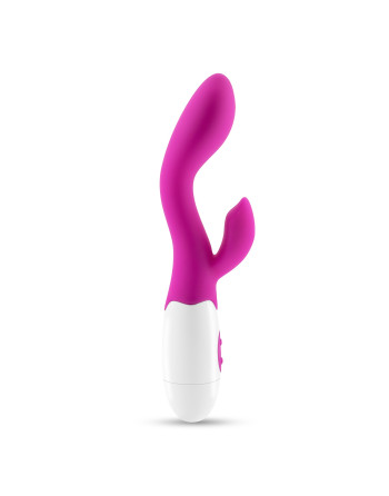 VIBRADOR COM ESTIMULADOR DE CLITÓRIS CHERIE E LUBRIFICANTE À BASE DE ÁGUA INCLUÍDO CRUSHIOUS