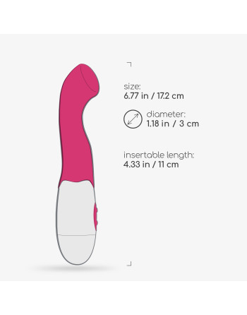 VIBRADOR TROLLIE COM LUBRIFICANTE À BASE DE ÁGUA INCLUÍDO CRUSHIOUS