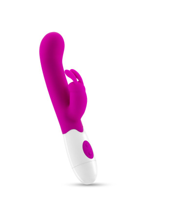 VIBRADOR CON ESTIMULADOR DE CLÍTORIS JIGGLIE Y LUBRICANTE DE BASE AGUA INCLUIDO CRUSHIOUS