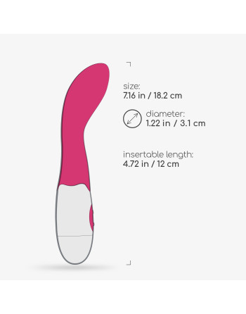 VIBRADOR TWIGLIE CON LUBRICANTE DE BASE AGUA INCLUIDO CRUSHIOUS