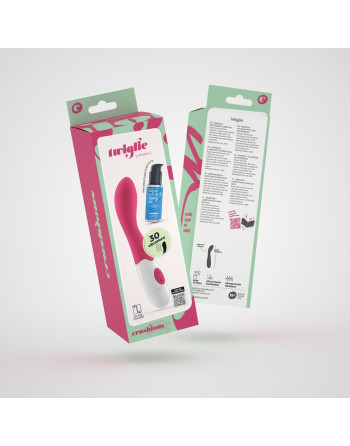 VIBRADOR TWIGLIE CON LUBRICANTE DE BASE AGUA INCLUIDO CRUSHIOUS