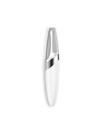 VIBRADOR TWIRLING DELIGHT SATISFYER BRANCO
