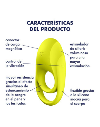 ANILLO VIBRADOR SPECTACULAR DUO SATISFYER