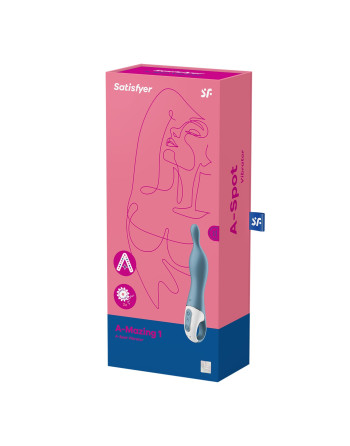 ESTIMULADOR DEL PUNTO-G A-MAZING 1 SATISFYER AZUL