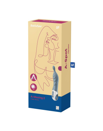 ESTIMULADOR DEL PUNTO-G A-MAZING 2 SATISFYER GRIS