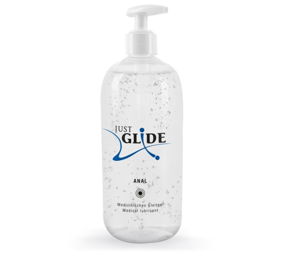 LUBRICANTE A BASE DE AGUA ANAL 500ML JUST GLIDE
