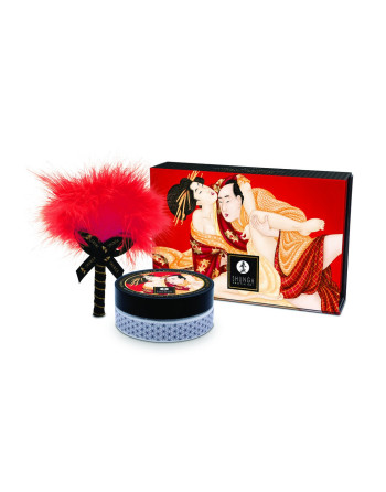 POLVO CORPORAL BESABLE - VINO ESPUMOSO DE FRESA - 2.65 OZ / 75 GR - SHUNGA