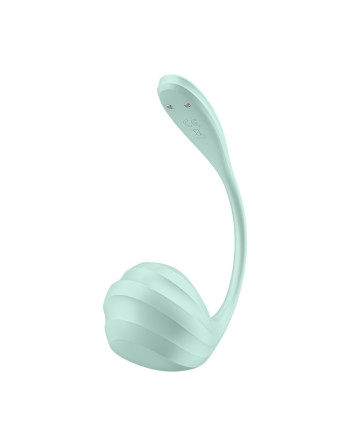 HUEVO SMOOTH PETAL CONNECT APP - WEARABLE COUPLE VIBRATOR - MENTA SATISFYER