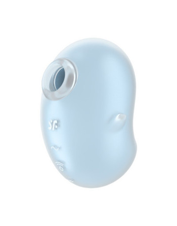 VIBRADOR CUTIE GHOST - AIR PULSE VIBRATOR - AZUL SATISFYER