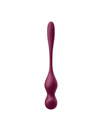 DISPOSITIVO DE ENTRENAMIENTO PÉLVICO LOVE BIRDS VARY CONNECT APP PELVIC FLOOR TRAINING ROJO SATISFYER
