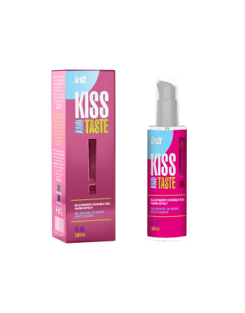 GEL BESABLE CON EFECTO CALOR KISS AND TASTE AROMA AMORA INTT 55ML