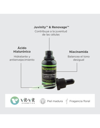 SERÚM TELOMERASE BOOSTER VIT VIT COSMETICS 30ML