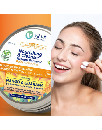 BÁLSAMO NUTRITIVO E DESMAQUILHANTE KOREAN BEAUTY 100ML VIT VIT COSMETICS