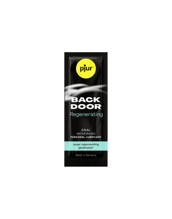 SOBRE DE LUBRICANTE A BASE DE AGUA PJUR BACK DOOR REGENERATING 2ML