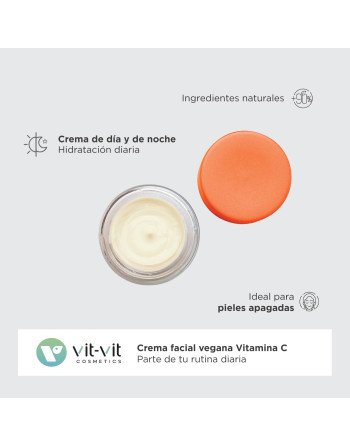 CREMA DE DÍA ILUMINADORA VITAMIN C 50ML VIT VIT COSMETICS