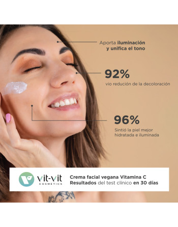 CREMA DE DÍA ILUMINADORA VITAMIN C 50ML VIT VIT COSMETICS
