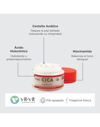 CREME DIÁRIO CICA TIGERGRASS VIT VIT COSMETICS 50ML