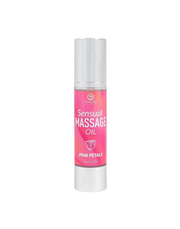 ÓLEO DE MASSAGEM AROMA PÉTALAS DE ROSA 50 ML SECRET PLAY