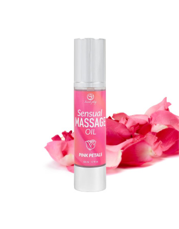 ACEITE DE MASAJE CON AROMA DE PÉTALOS DE ROSA 50 ML SECRET PLAY