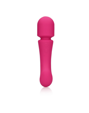 VARINHA MASSAJADORA ULTRA SOFT SILICONE DOUBLE-SIDED PRESTONE PINK LOVELINE