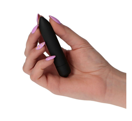 BALA VIBRADORA BULLET NEGRA