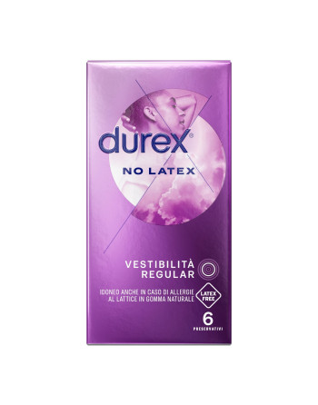 PRESERVATIVOS DUREX NO LATEX 6 UNIDADES