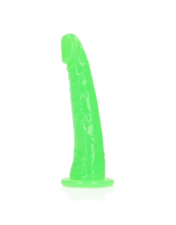 DILDO SLIM REALISTIC GLOW IN THE DARK 6 /15.5 CM REALROCK