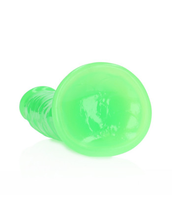 DILDO SLIM REALISTIC GLOW IN THE DARK 7'' / 18 CM REALROCK