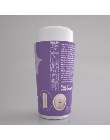 FAPPUCINO HOT BUNS MASTURBADOR ANAL PORTÁTIL CRUSHIOUS