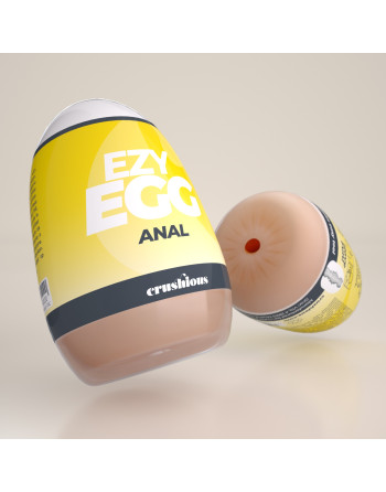HUEVO MASTURBADOR EZY EGG ANAL CRUSHIOUS