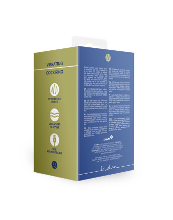 ANILLO PARA EL PENE CON VIBRACIÓN LICORICE BLACK LOVELINE