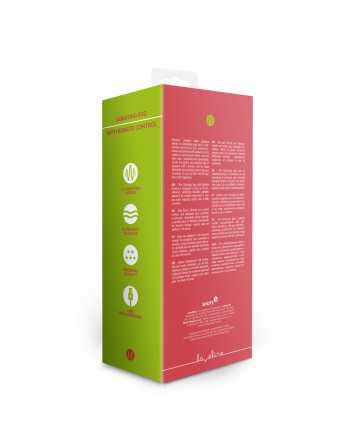 HUEVO VIBRADOR CON MANDO A DISTANCIA ROJO LOVELINE 