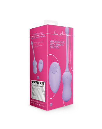 OVO VIBRATÓRIO COM COMANDO REMOTO ROXO LOVELINE